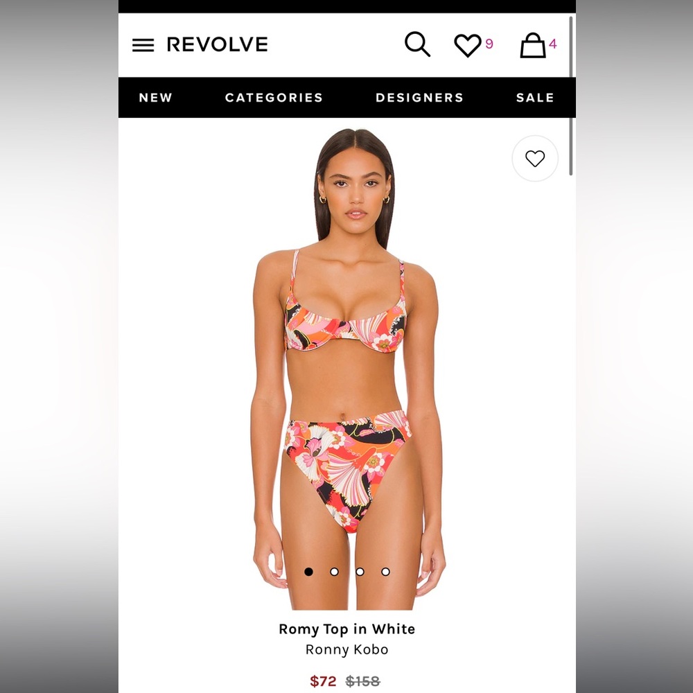 Revolve Ronny Kobo Bikini Top